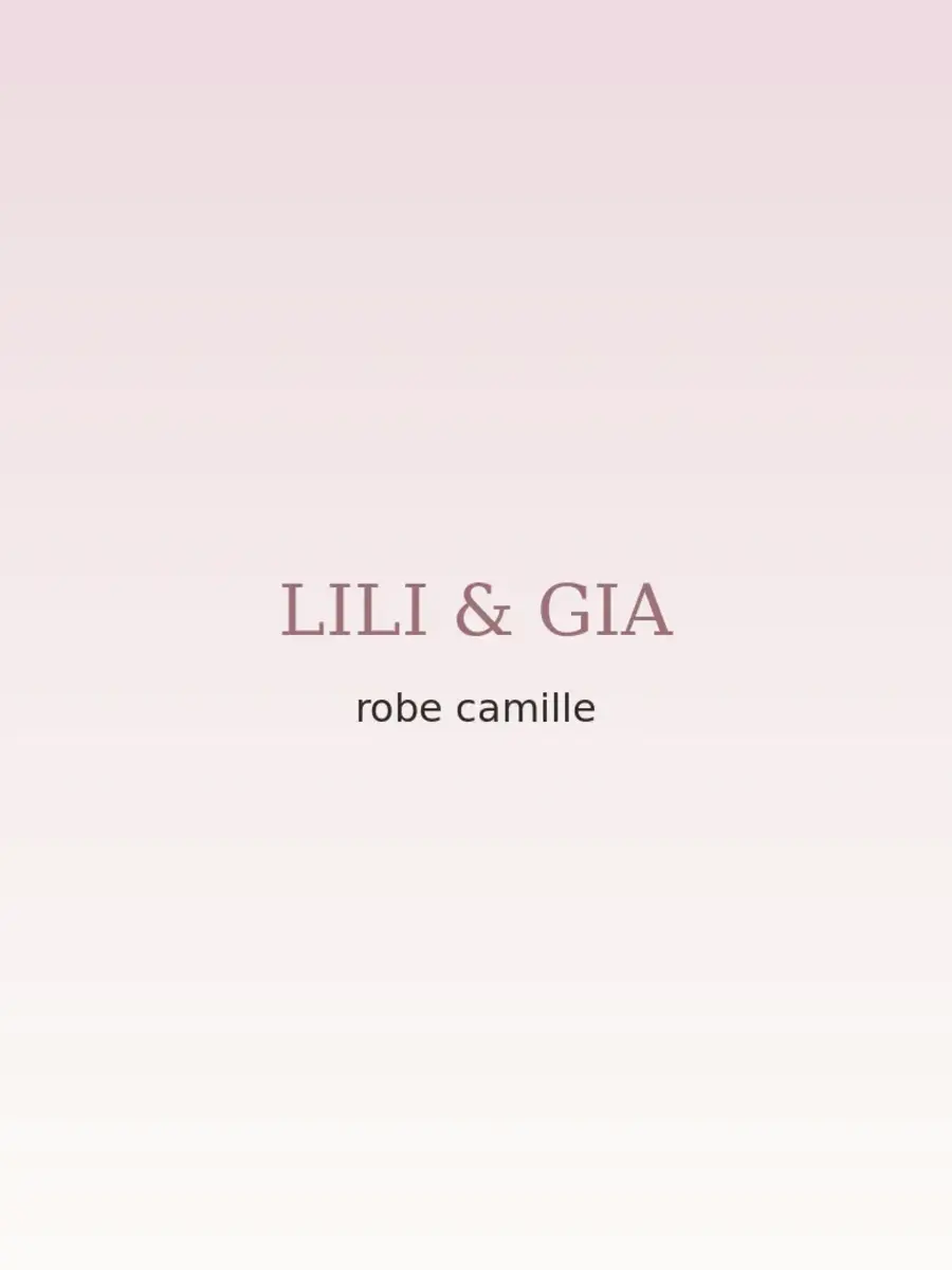 Robe Camille, détail — visuel de démonstration