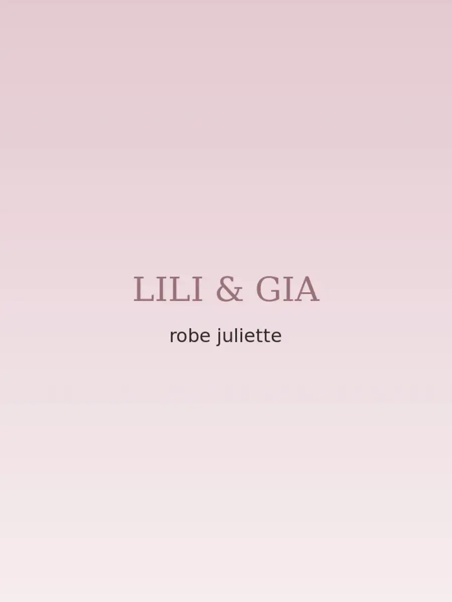 Robe Juliette, détail — visuel de démonstration
