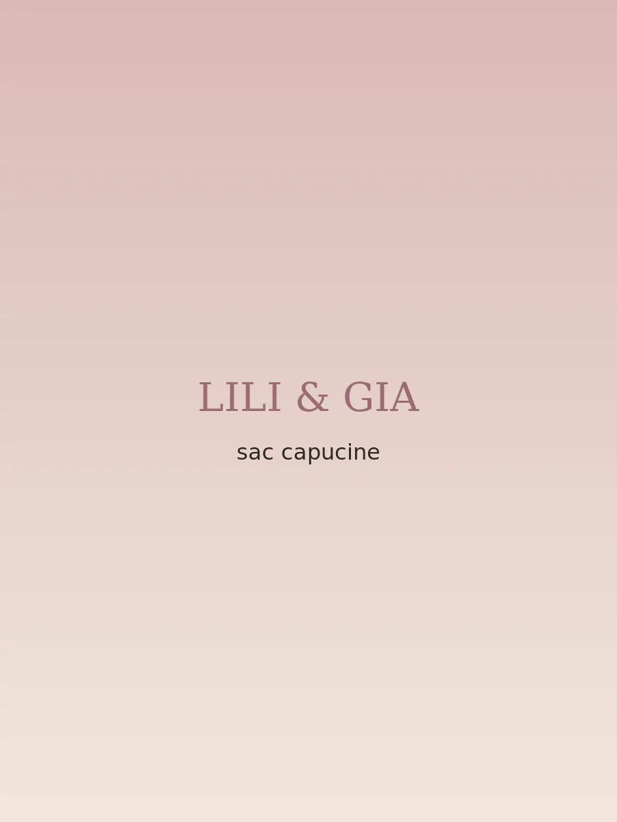 Sac Capucine — visuel de démonstration